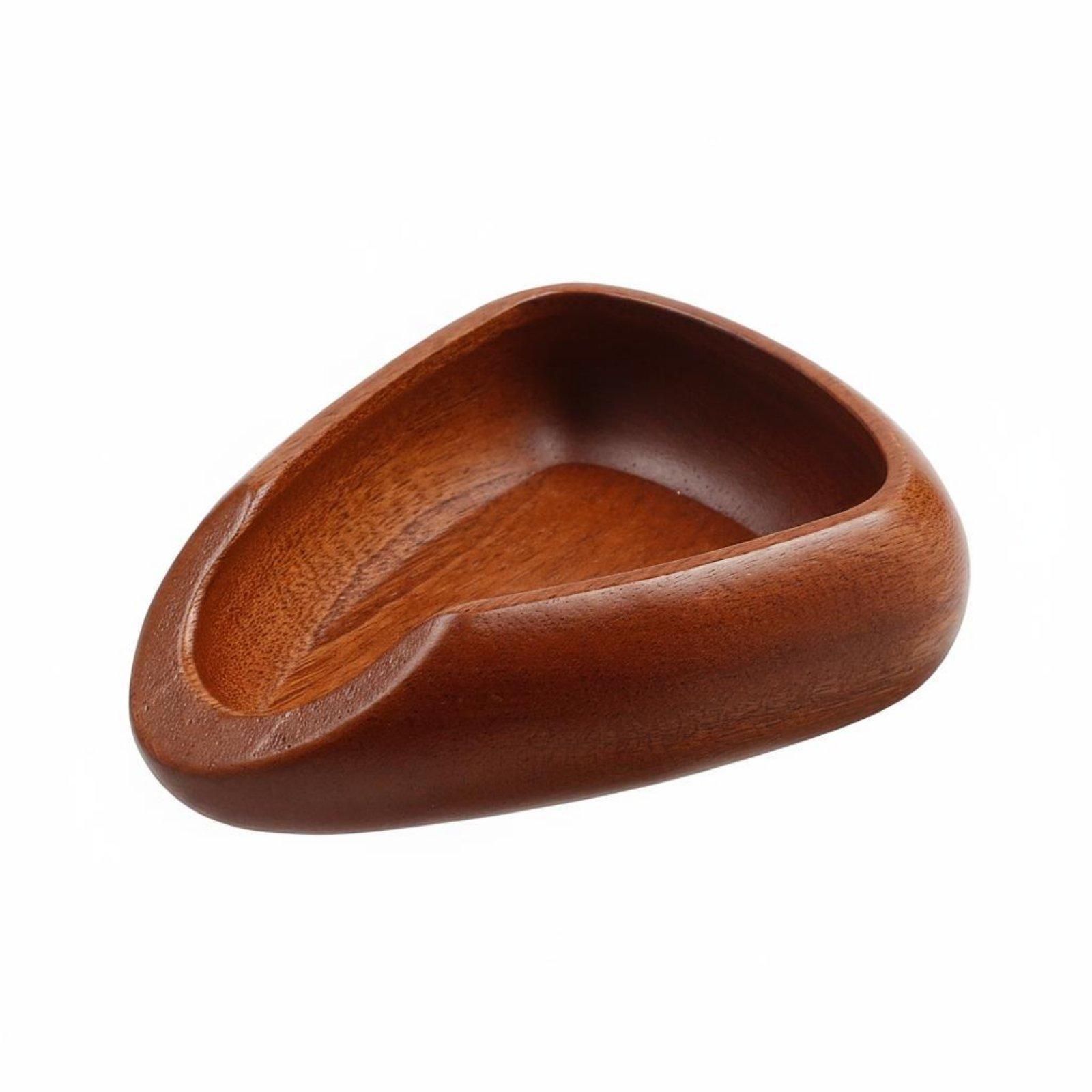 Coffee Tea And Bean Leaf - Solid Wood Coffee Dosing Tray for