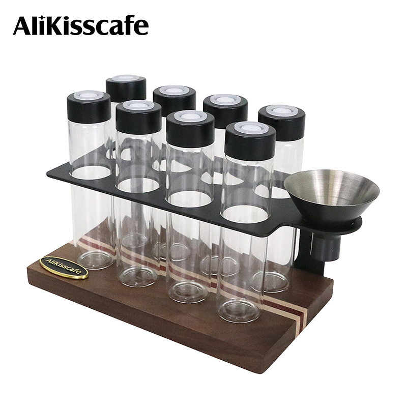 Coffee Tea Set Up - Alikisscafe Coffee Beans Storage Tube Container