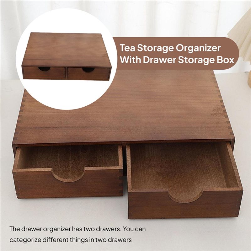 TFTP-Wooden Coffee Pod Storage - Coffee Tea Station recension och pris