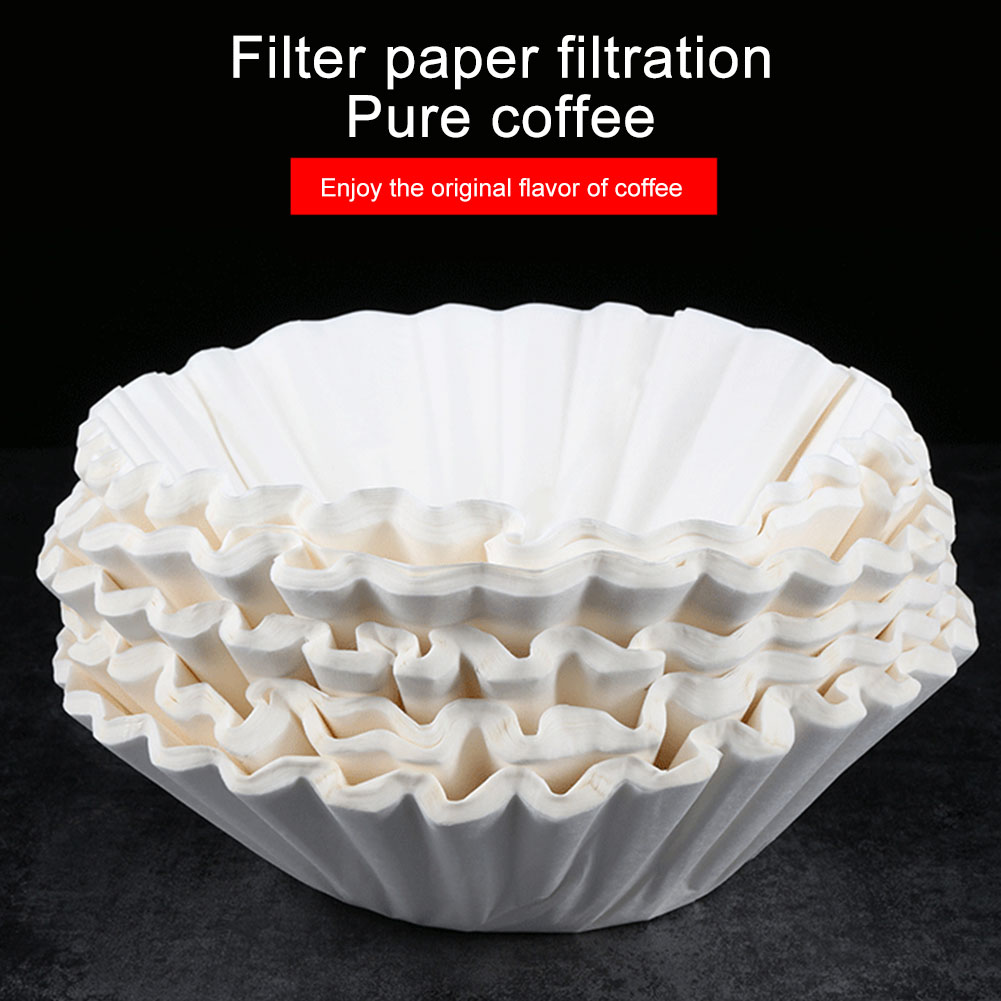 50/100Pcs Basket Coffee Filter - Coffee Tea Paper Cups recension och pris