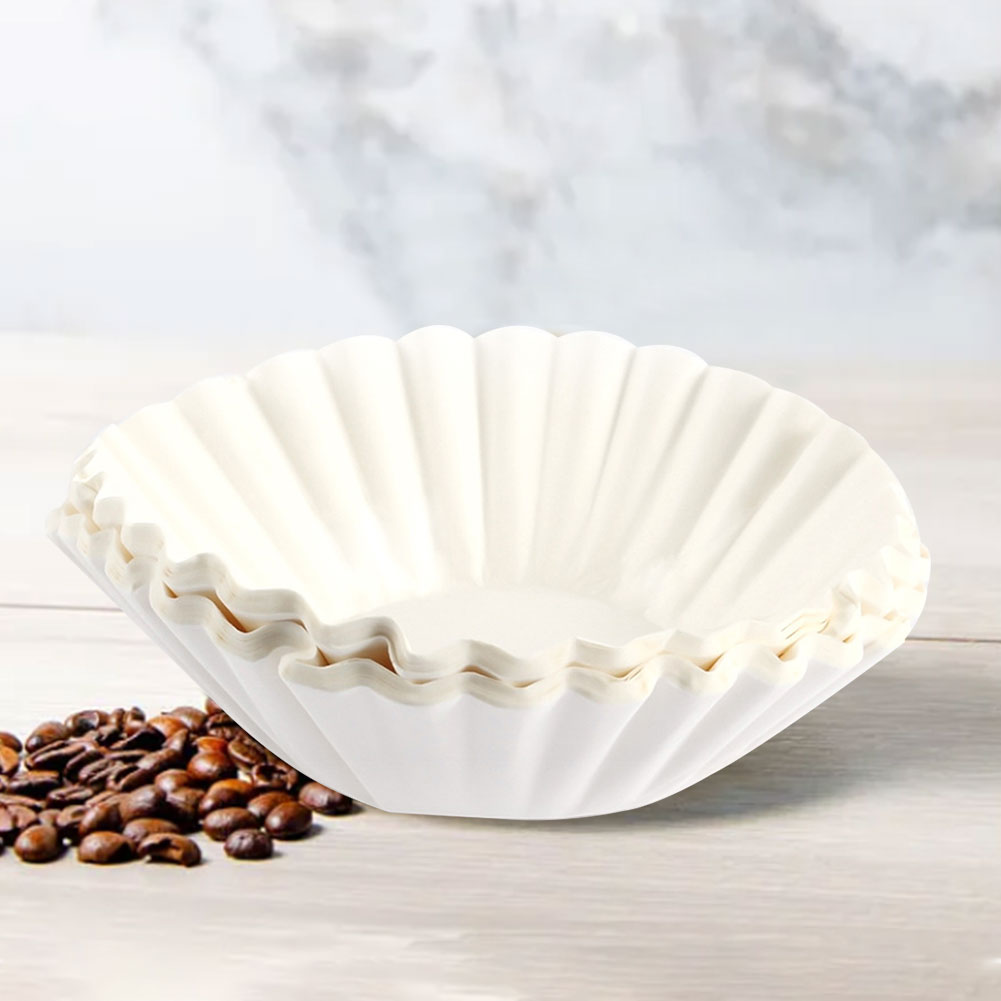 50/100Pcs Basket Coffee Filter - Coffee Tea Paper Cups recension och pris