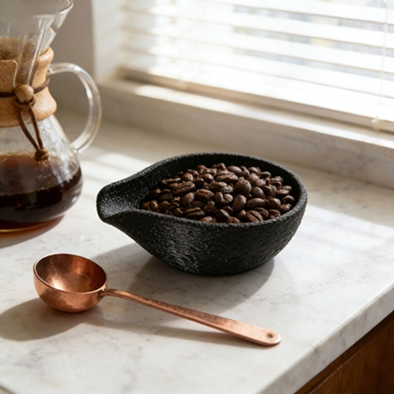 1pc Coffee Bean Dosing Cup & T - Coffee Tea And Bean Leaf recension och pris
