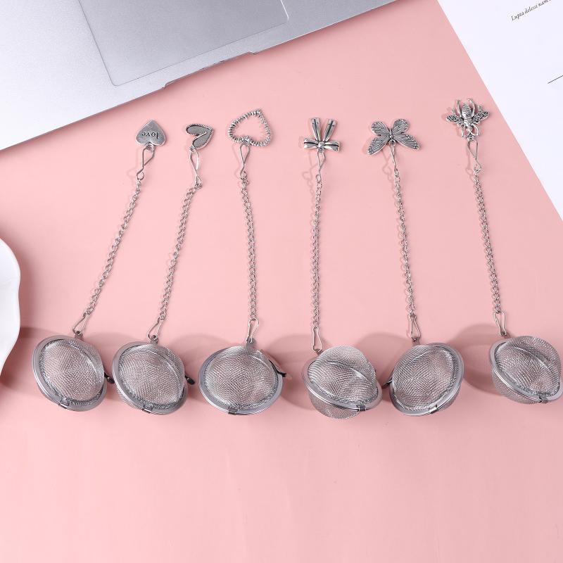 *2Pcs Stainless Steel Tea Infu - Coffee Tea For Plants recension och pris