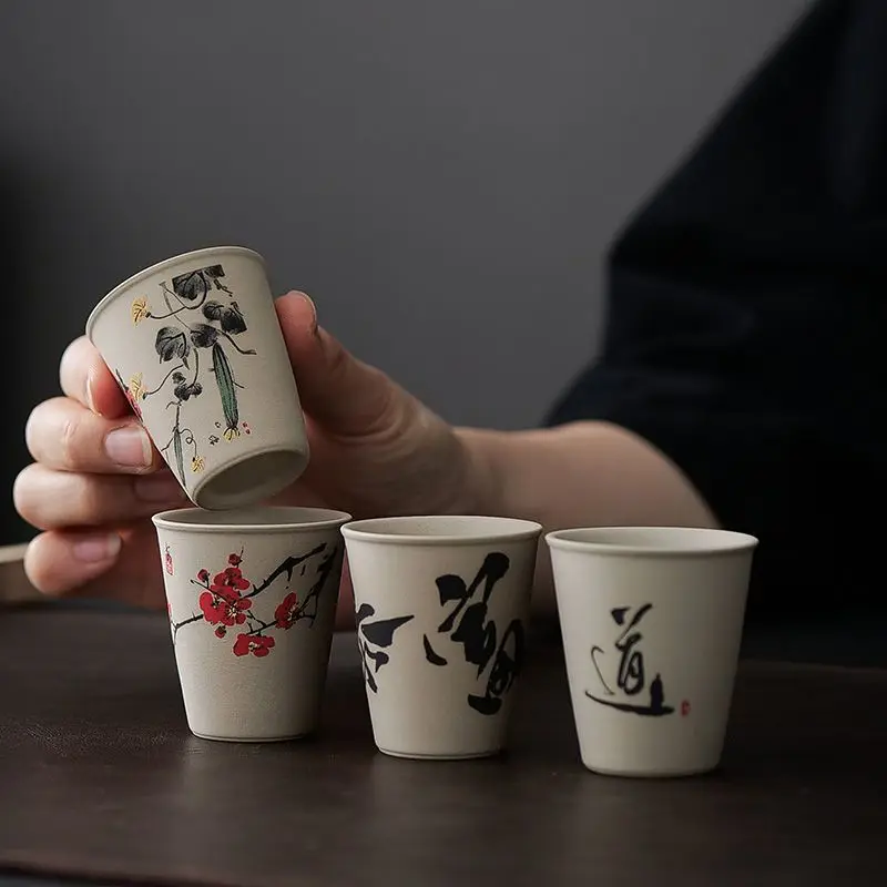 INS New Coarse Ceramic Teacup  - Coffee Tea Set Up recension och pris