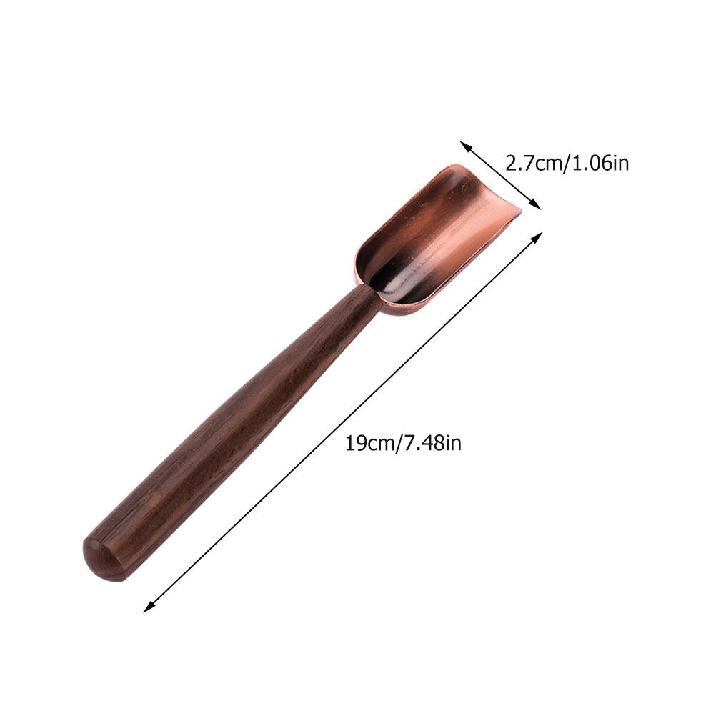Vintage Long Handle Wooden Tea - Coffee Tea Station recension och pris