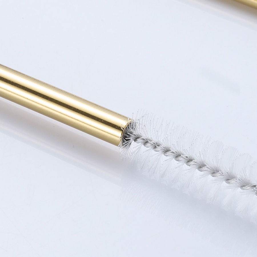 4pcs reusable gold straws milk - Coffee Tea Uses recension och pris