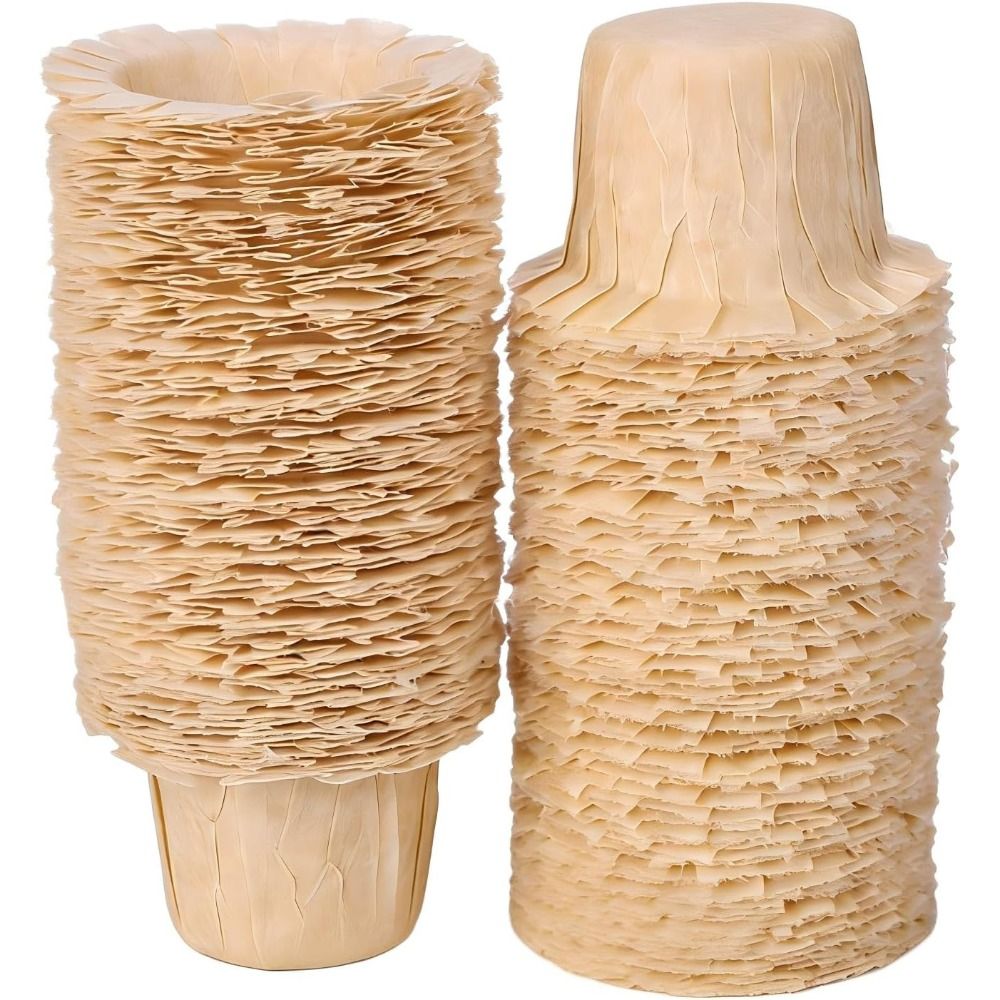 50/100 Pcs Natural Disposable  - Coffee Tea Paper Cups recension och pris
