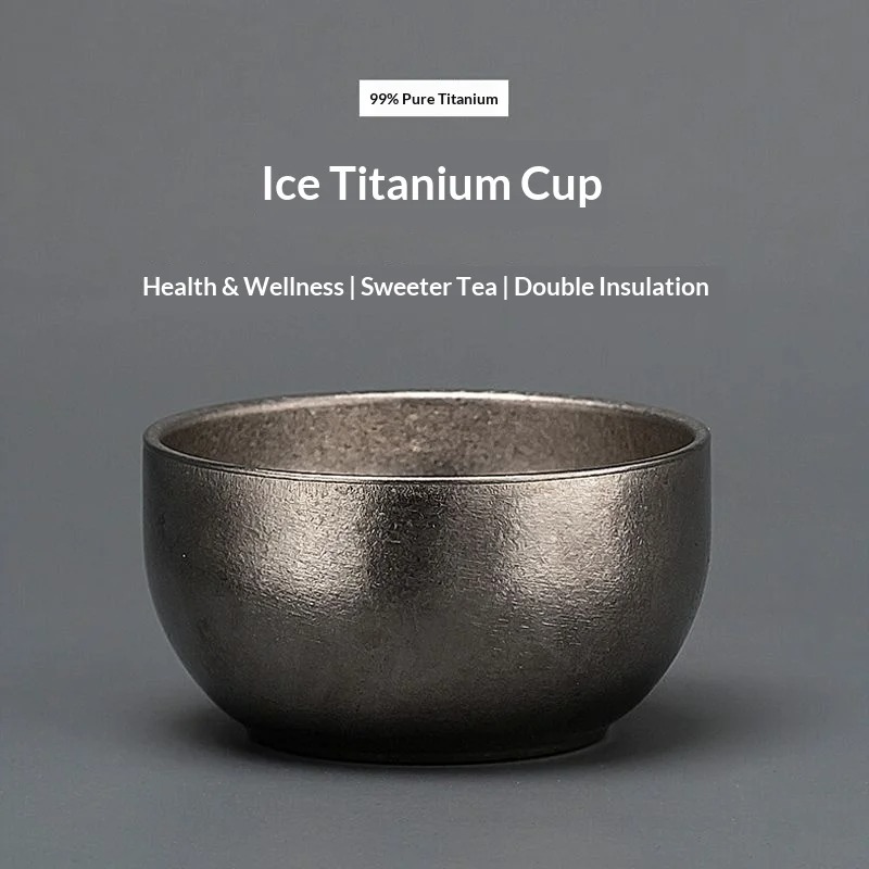 Titanium High-End Small Tea Bo - Coffee Tea Set Up recension och pris