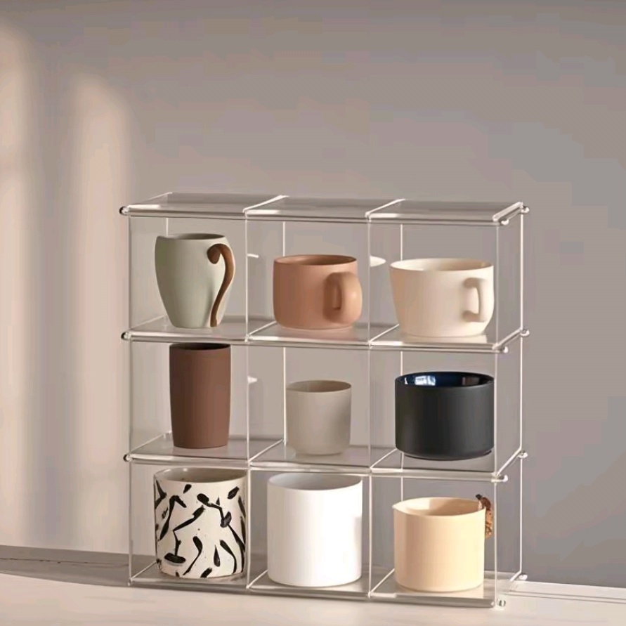 Acrylic Display Shelf Cups Sto - Coffee Tea Station recension och pris