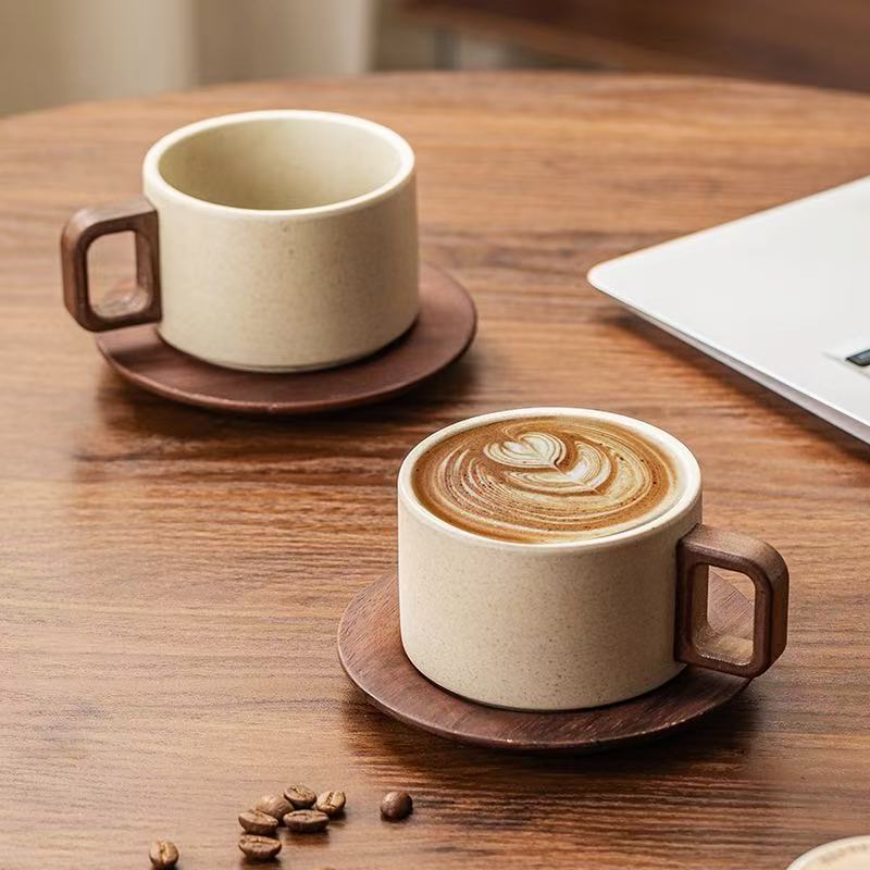Retro Ceramic Coffee Mug with  - Coffee Tea Uses recension och pris