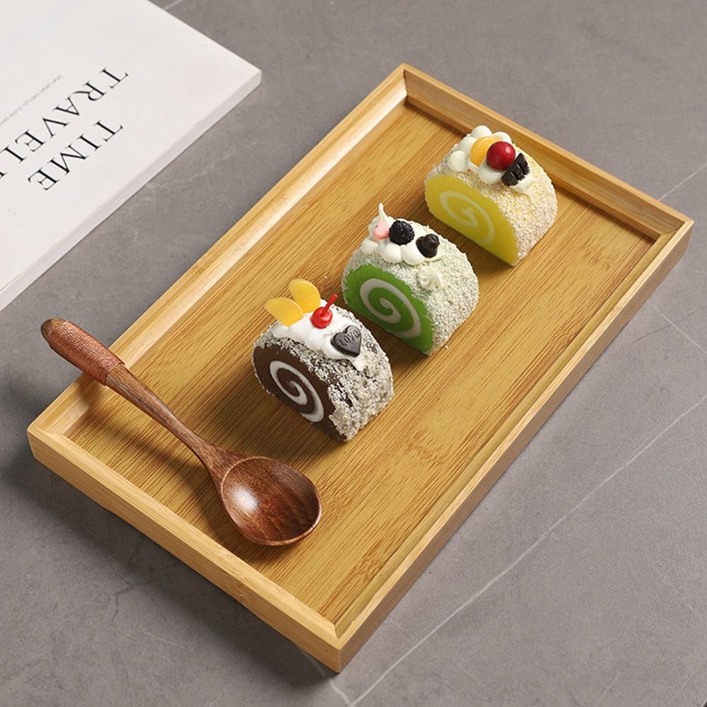 Decorate Tray Natural Bamboo B - Coffee Tea Station recension och pris
