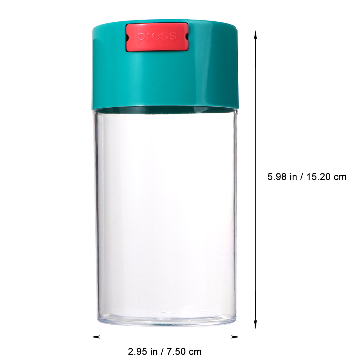2Pcs Food-Grade Airtight Stora - Coffee Tea And Bean Leaf recension och pris