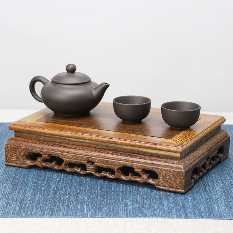 Natural Log-Turned Wooden Pede - Coffee Tea For Plants recension och pris
