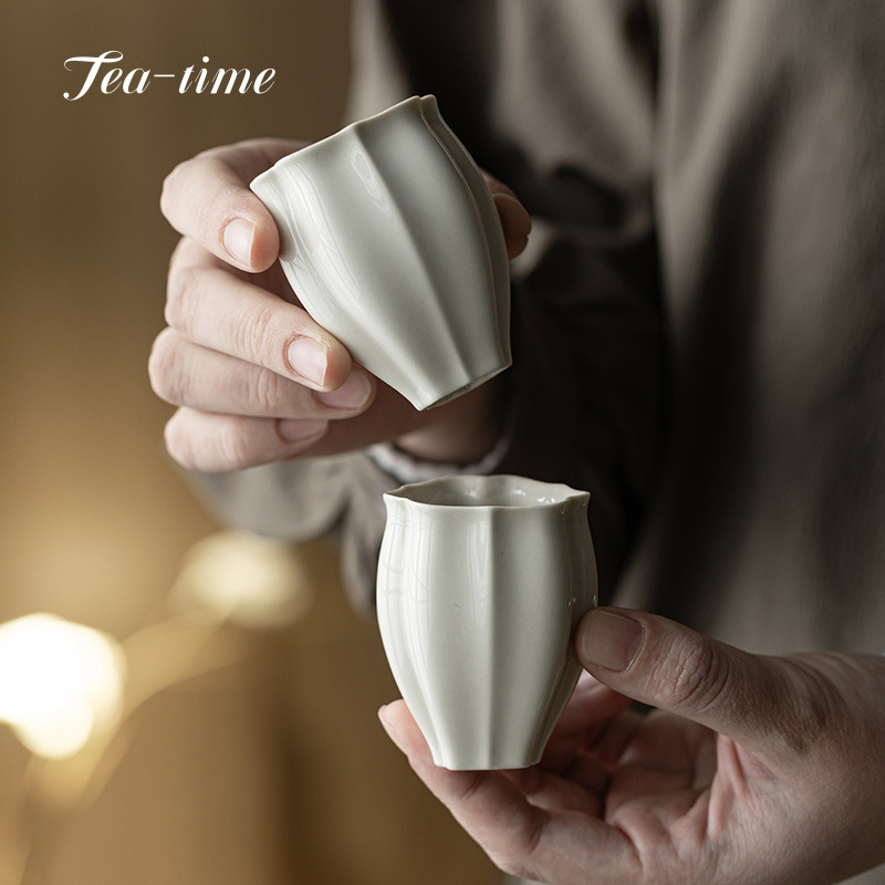 Chinese Grass Ash Tea Cup Cera - Coffee Tea Set Up recension och pris