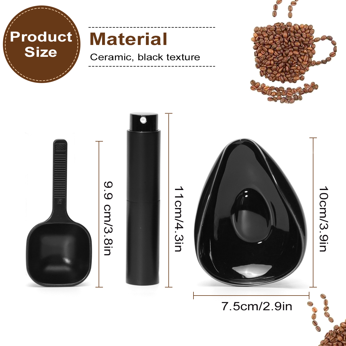 Leeseph Coffee Bean Dosing Cup - Coffee Tea Set Up recension och pris