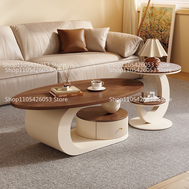 Medieval light luxury walnut c - Coffee Tea Station recension och pris