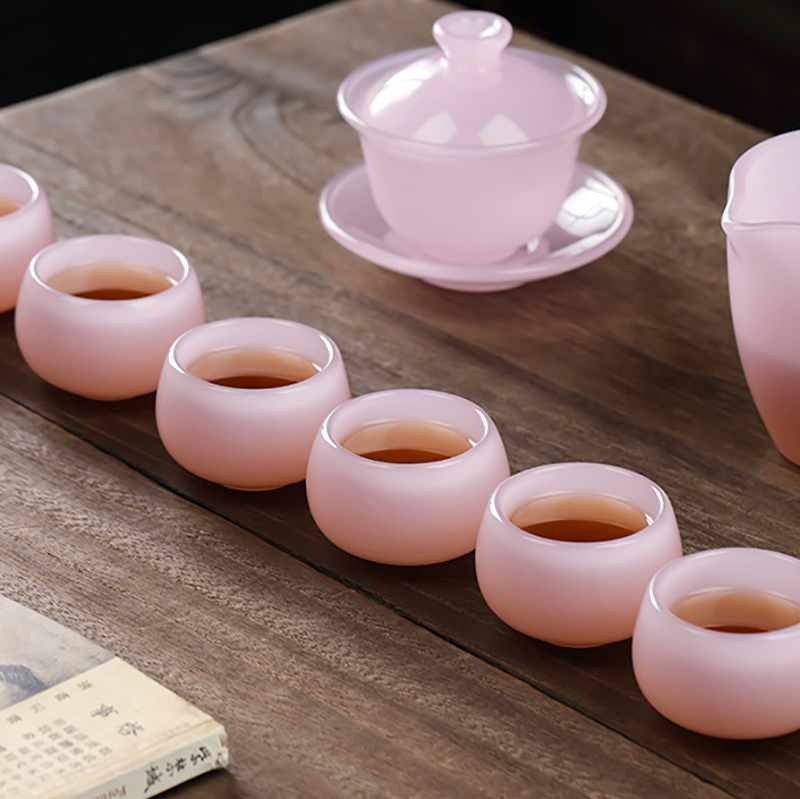 Hibiscus Jade Porcelain Teacup - Coffee Tea Set Up recension och pris