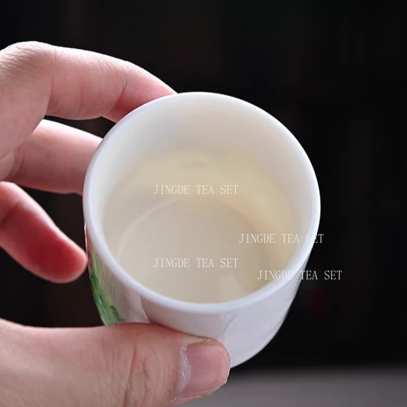 Sheep Fat Jade Straight Mouth  - Coffee Tea Set Up recension och pris