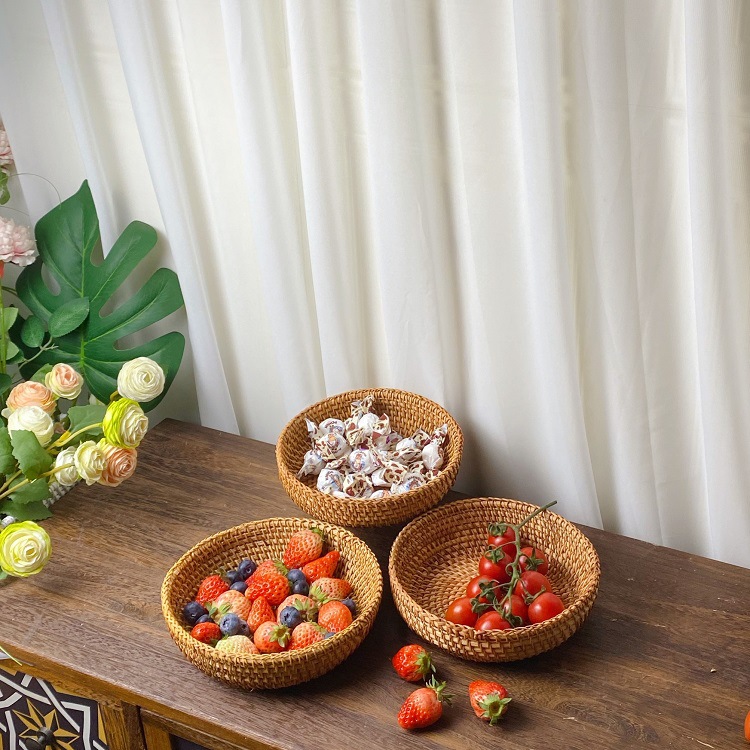 Vietnam Rattan Fruit Basket Te - Vietnam Coffee Tea recension och pris