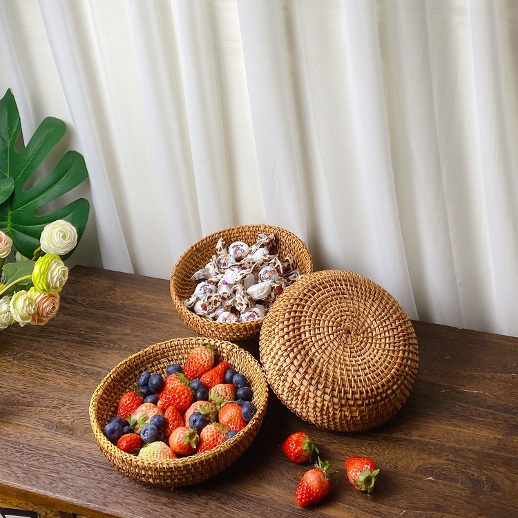 Vietnam Rattan Fruit Basket Te - Vietnam Coffee Tea recension och pris