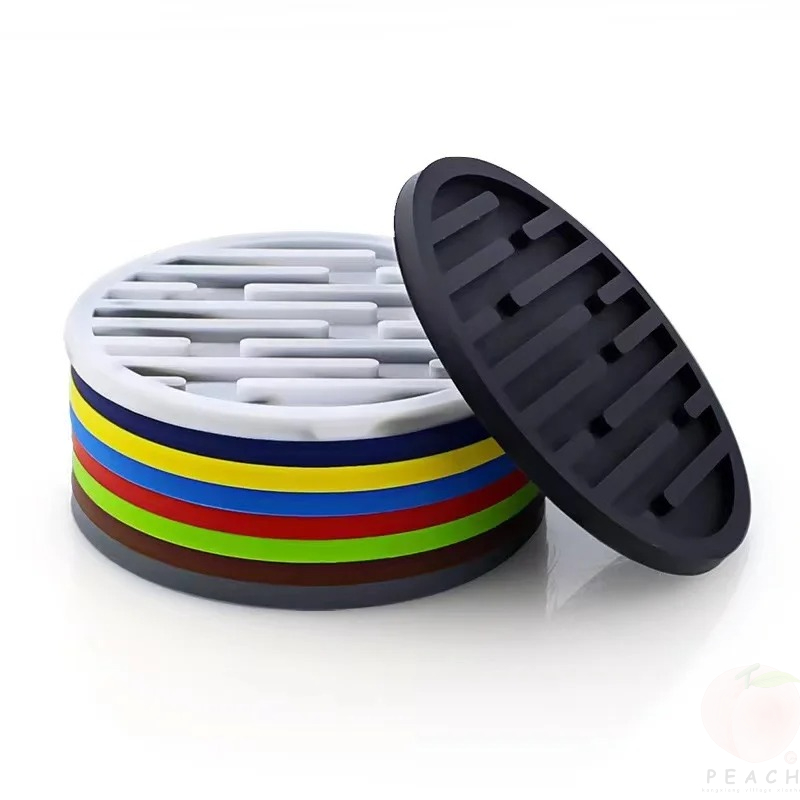 10cm Silicone Coasters Round H - Coffee Tea Station recension och pris