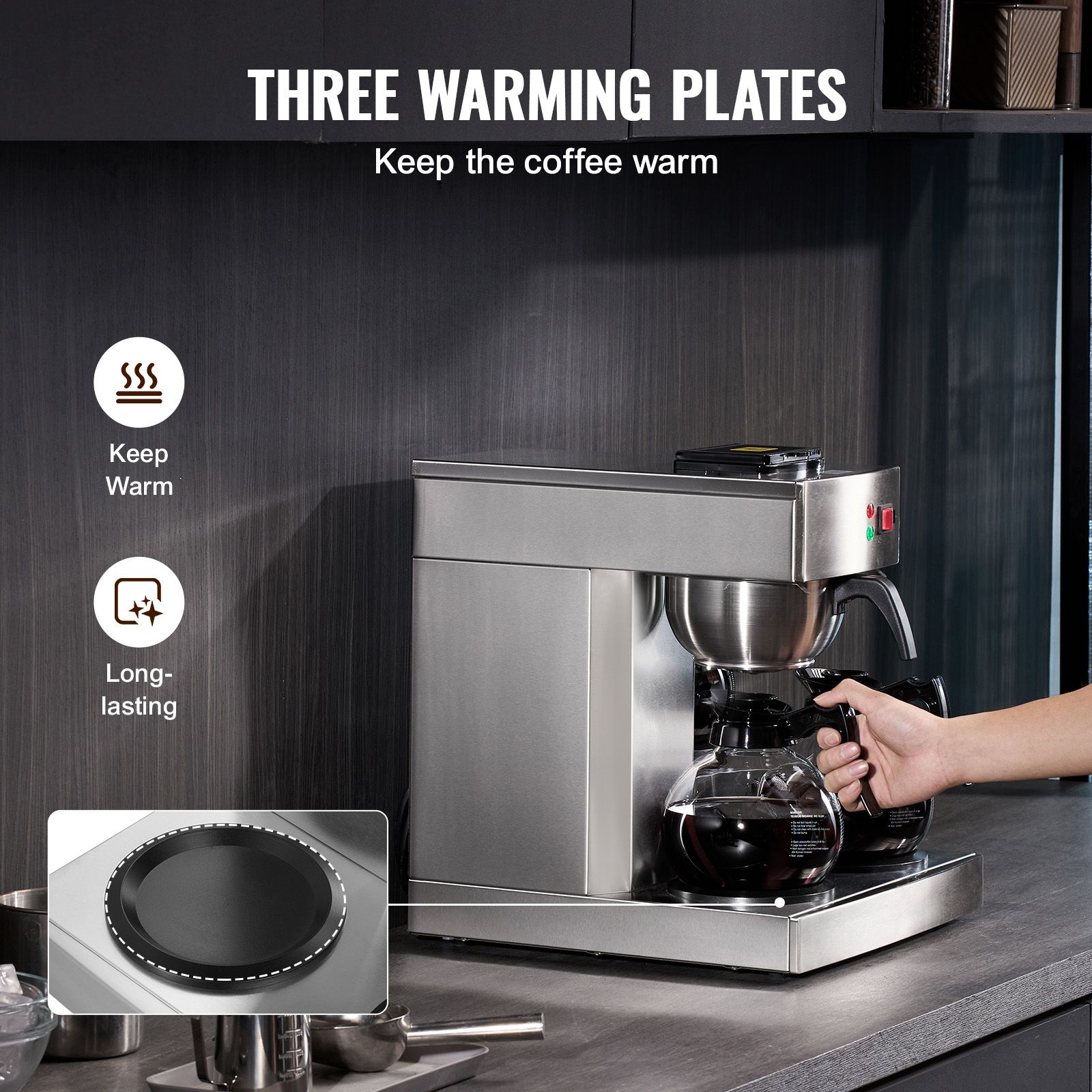 12 Cups Commercial Drip Coffee - Coffee & Tea Collective recension och pris