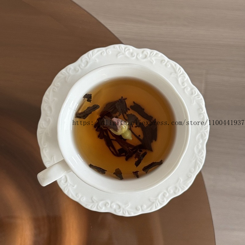 French Light Luxury Embossed F - Coffee Tea Set Up recension och pris
