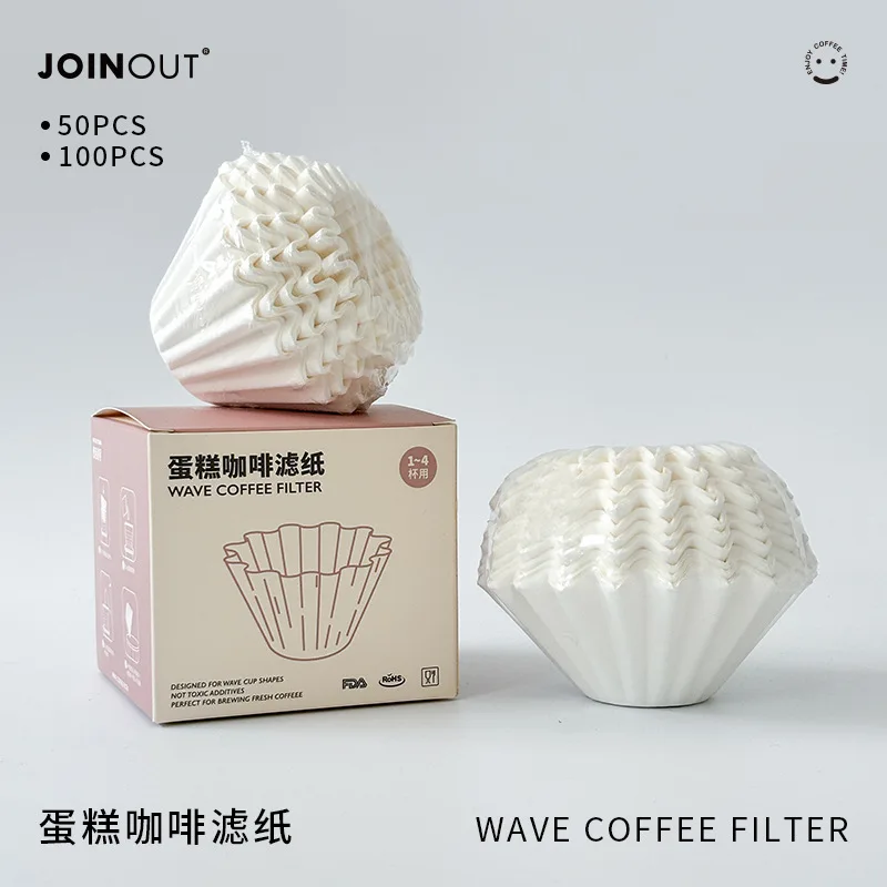 50/100pcs Hand Brewed Coffee F - Coffee Tea Paper Cups recension och pris